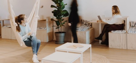 Inspirational coworking area