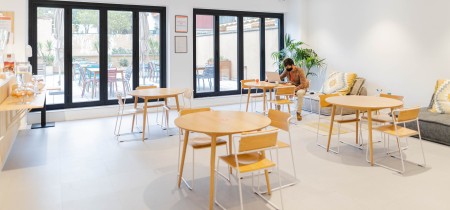 lunchroom and relaxing area