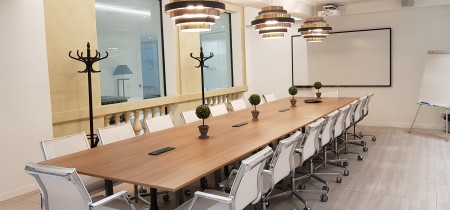 State of the art boardroom sixteen people