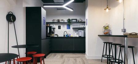 Kitchen area London office space