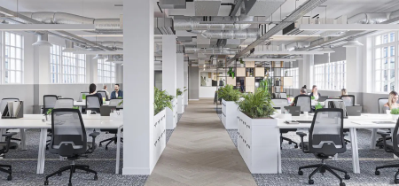Open plan office London