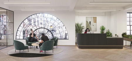 Reception area london office