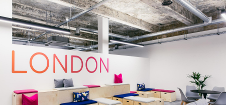 Breakout area London office