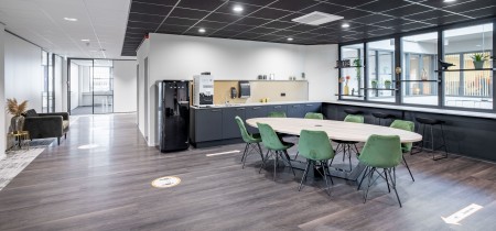 Pantry and seating