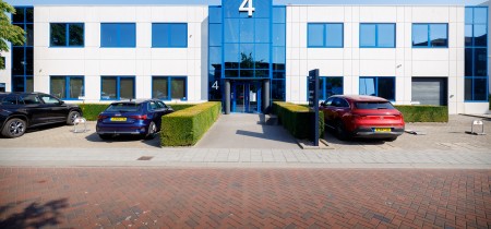 front of building europalaan