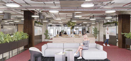 Relaxation area London office
