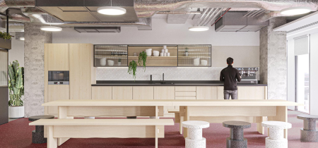 Kitchen area London office