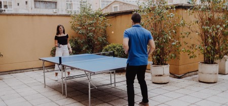 tabletennis is fun and relaxes the mind